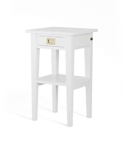 Sleepville sidobord classic white