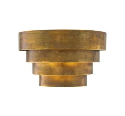 Rizzi vägglampa vintage brass finish