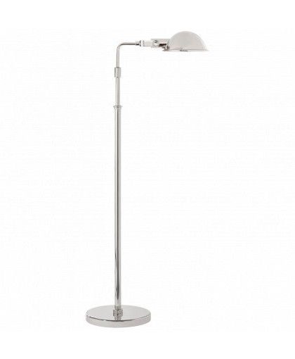 Fairfield Pharmacy golvlampa nickel