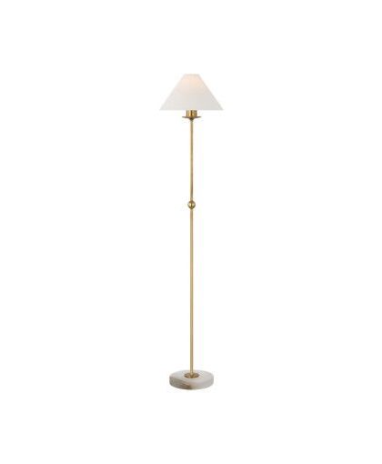Caspian golvlampa antik mässing