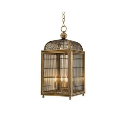 Falcon taklampa mässing OUTLET
