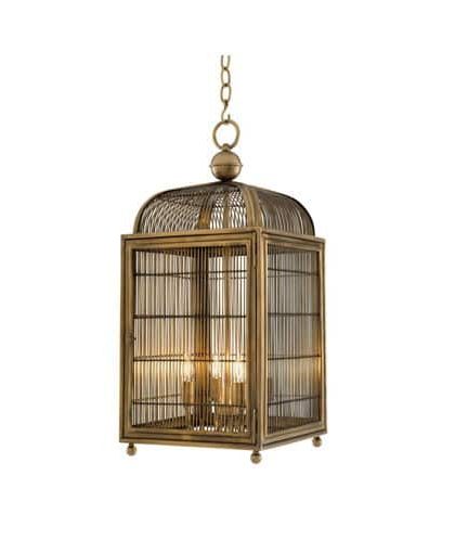Falcon taklampa mässing OUTLET