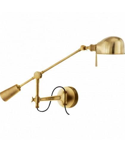 RL '67 vägglampa mässing