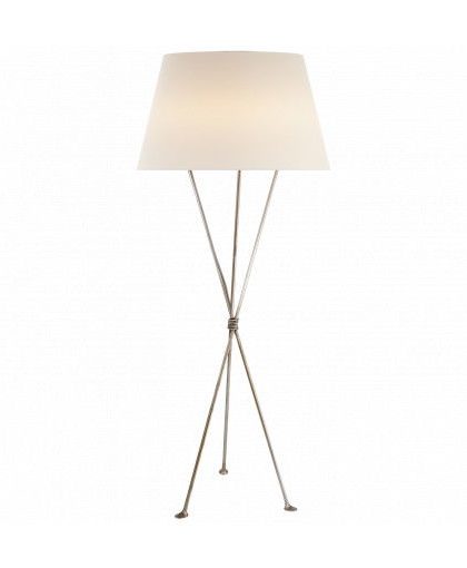 Lebon golvlampa Burnished Silver Leaf