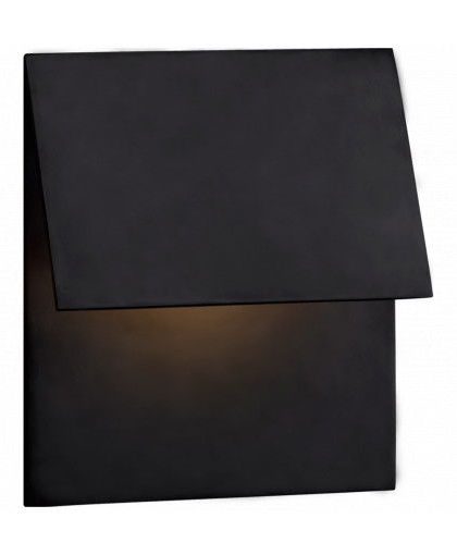 Esker Single Fold vägglampa brons