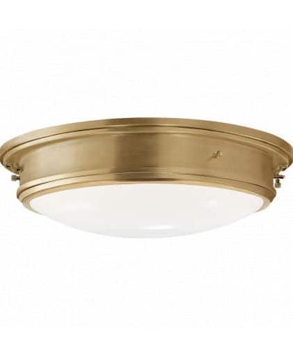 Marine Porthole plafond mässing