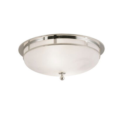 Large Openwork plafond nickel