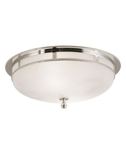 Large Openwork plafond nickel