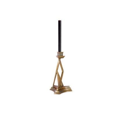 Fiesole ljusstake antik mässing