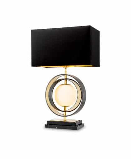 Pearl bordslampa brons