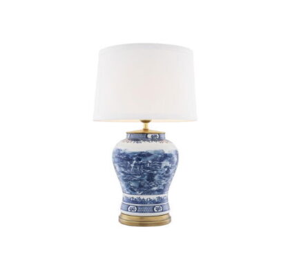 Bordslampa Chinese Blue