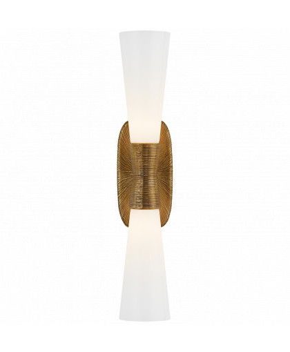 Utopia vägglampa dubbel Gild