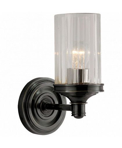 Ava vägglampa brons