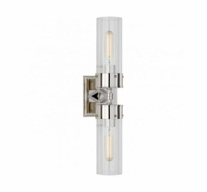 Marais vägglampa dubbel nickel