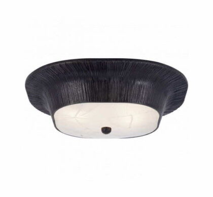 Utopia vägglampa rund svart