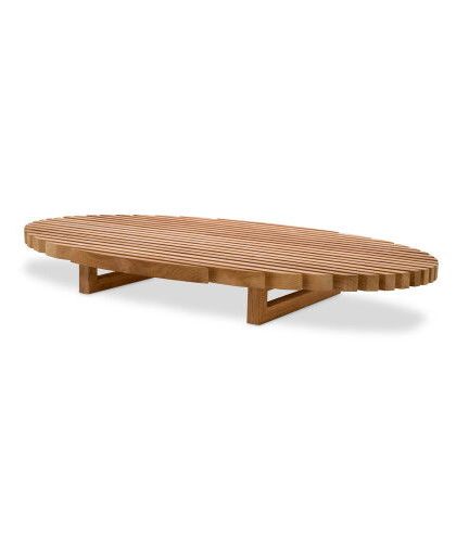 Anjuna soffbord natural teak
