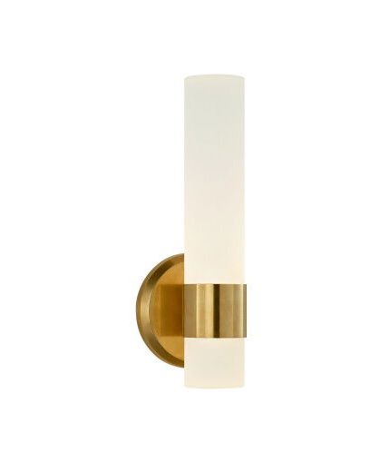 Barton vägglampa mässing