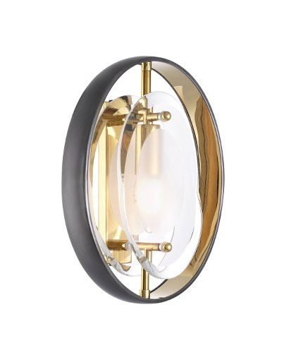 Vincente vägglampa guld