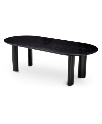 Mogador matbord svart