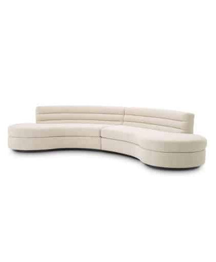 Lennox soffa bouclé cream