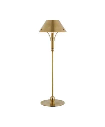 Turlington bordslampa antik mässing