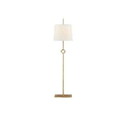 Cranston bordslampa Gilded Iron/linne