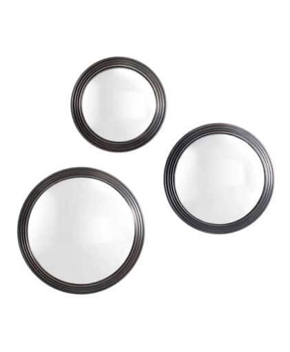 Gladstone spegel antikbrons 3-pack OUTLET