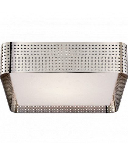 Precision plafond kvadrat nickel