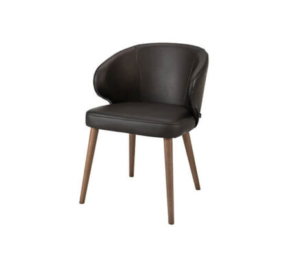 La Nou matstol black taupe