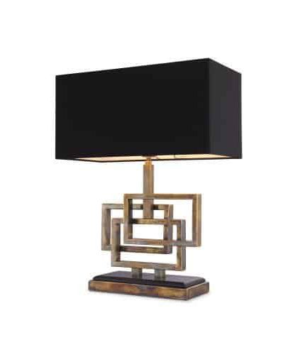 Windolf bordslampa vintage mässing