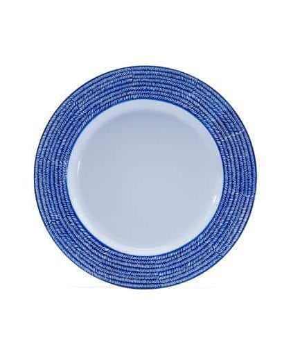 Capri Azzurra serveringsfat blå/vit