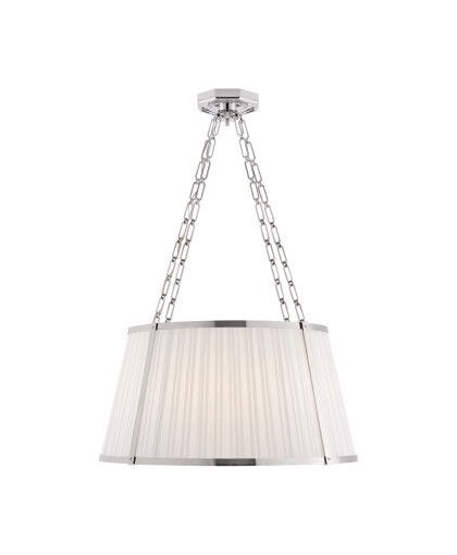 Windsor taklampa nickel