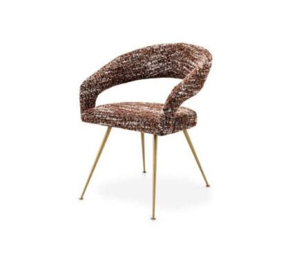 Bravo matstol bouclé sonata red