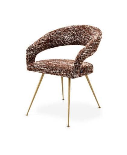 Bravo matstol bouclé sonata red