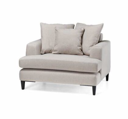 Los Angeles fåtölj 1,5-sits sand