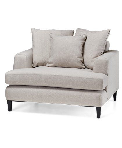 Los Angeles fåtölj 1,5-sits sand
