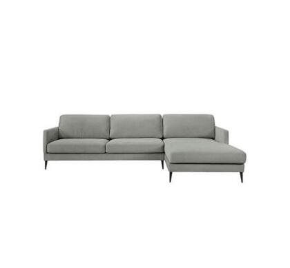 Andorra loungesoffa höger fares grey