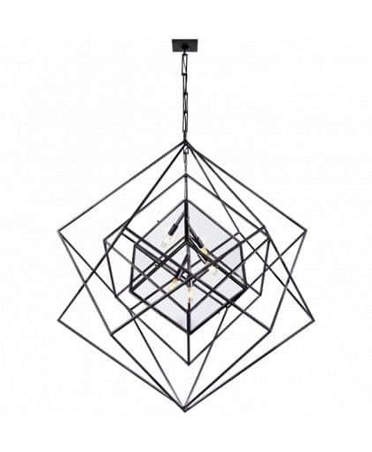 Cubist takkrona svart L