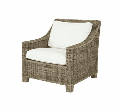 Madison fåtölj lacak grey inkl dyna