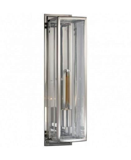 Belden vägglampa nickel