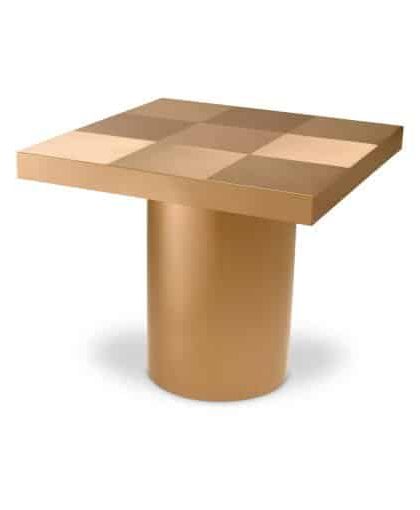 Laporte sidobord borstad mässing