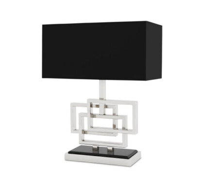 Windolf bordslampa nickel