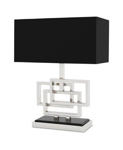 Windolf bordslampa nickel