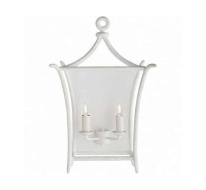 Aria vägglampa vit L