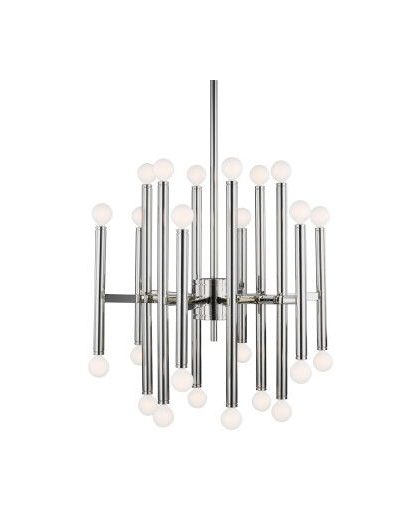 Beckham Modern takkrona nickel M