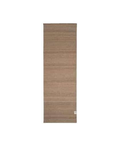 Plain gångmatta naturbeige