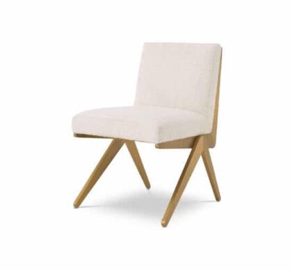 Fico stol bouclé cream