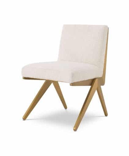 Fico stol bouclé cream