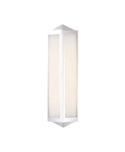 Geneva vägglampa nickel