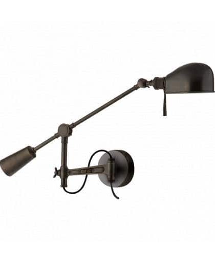 RL '67 vägglampa brons